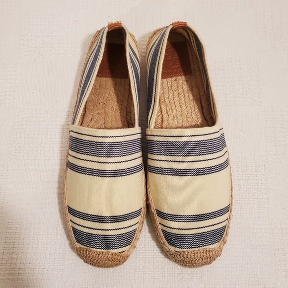Tory Burch Shoes - 🆕️ TORY BURCH SUMMER STRIPED ELASTIC ESPADRILLES